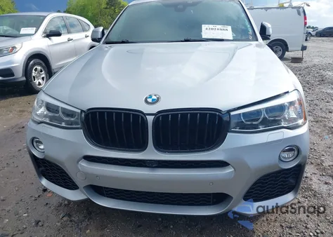 2016 BMW X4 xDrive28I z USA, uszkodzony, nr VIN 5UXXW3C5XG0R22760